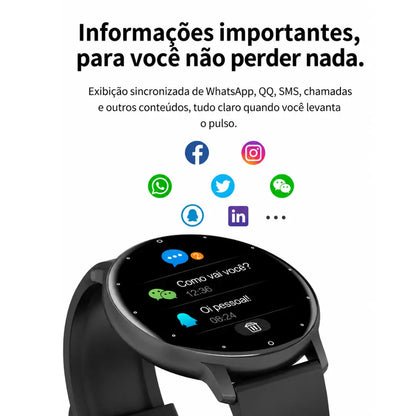 Smartwatch Active para Esportes e Dia a Dia