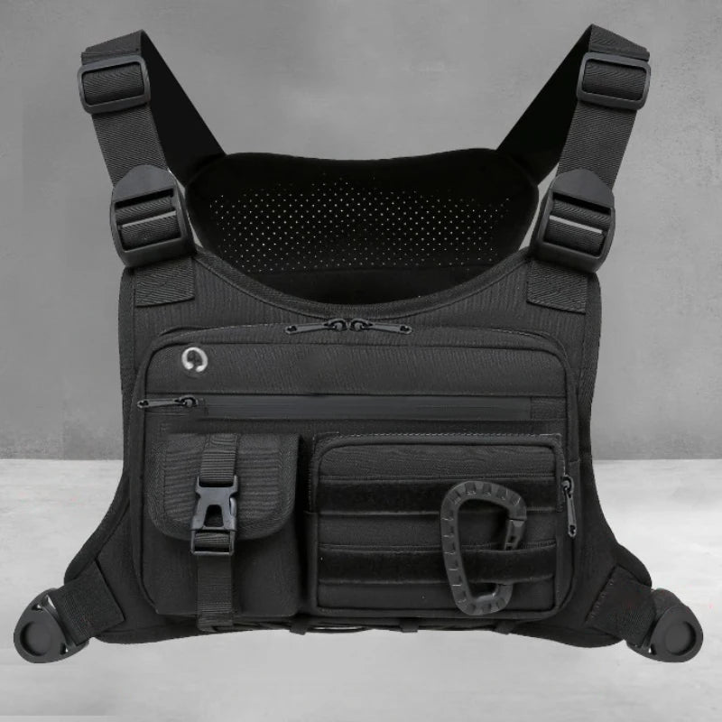 Colete Peitoral Esportivo com Bolsos