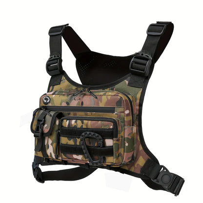 Colete Peitoral Esportivo com Bolsos