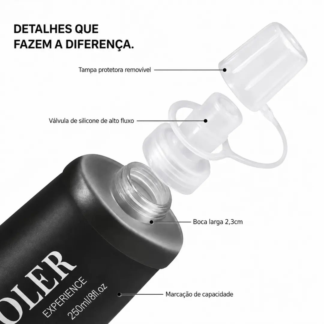 Garrafa Flexível de Hidratação