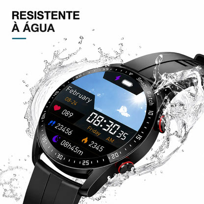 Smartwatch Esportivo com Chamadas Bluetooth