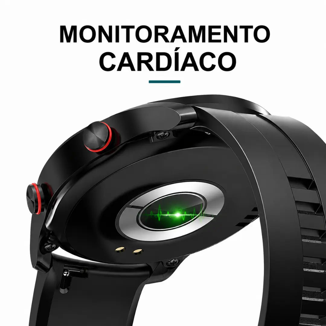 Smartwatch Esportivo com Chamadas Bluetooth